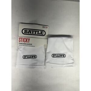 Battle Sports Sticky Ultra-Stick Forearm Sleeve - Youth Large L/XL 2 Lot 1 box